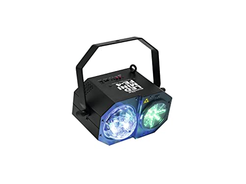 Eurolite Effetto Luce Laser Led Mini Fe-4 Flower Mirror Ball Strobe