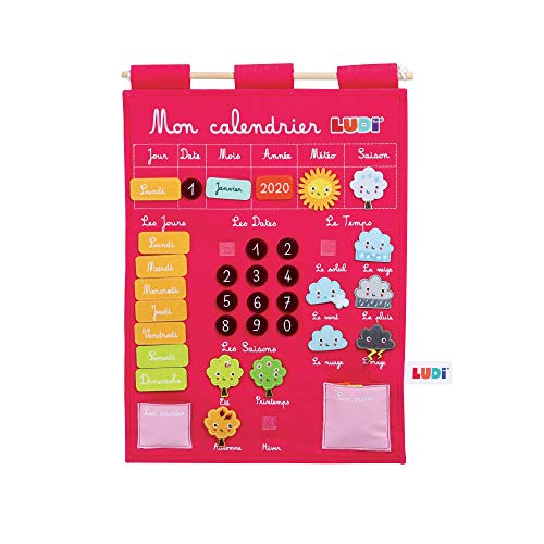 Ludi - Calendario Rosa, 2095, 53 X 38 Cm
