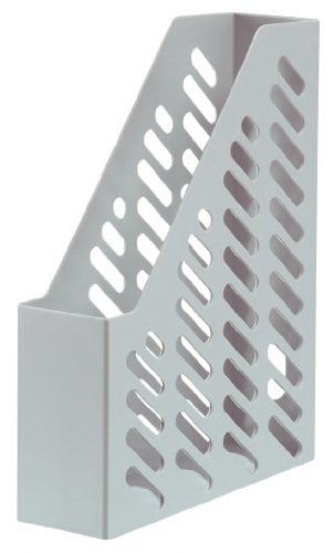 Han - Portariviste Con Etichetta Linea Klassik, 76 X 248 X 320 Mm, Formato C4, Colore: Grigio Chiaro