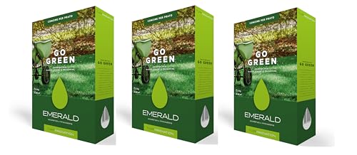 Emerald Go Green Turfinnovation, Concime Per Prato Starter Per Nuove Semine E Trasemine,Rilascio Programmato Per Nutrizione Costante,2Kg (80Mq) (1)