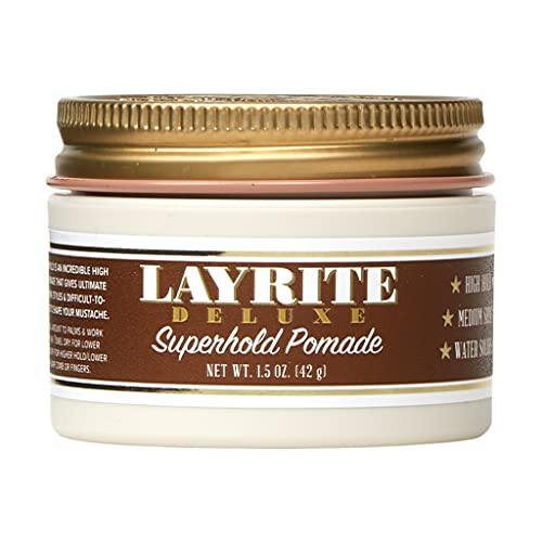 Layrite Superhold Pomata 42G | Presa Forte | Solubile In Acqua | Lucentezza Media