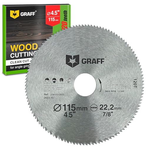 115 Mm Lama Per Sega Circolare Per Smerigliatrice Angolare Per Legno, Compensato, Laminato, Cartongesso, Plastica — Disco Da Taglio Sottile 2Mm Per Le