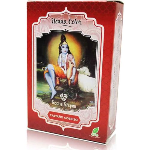 Radhe Henna Radhe Castano Rame Polvere 100 G Henna Radhe Confezione 100 G 100 Ml