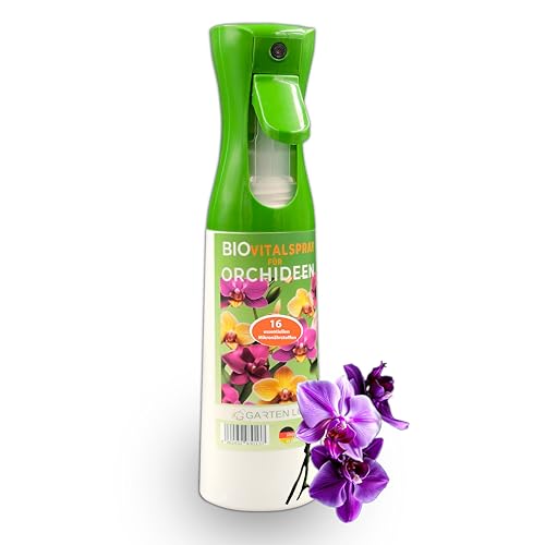 Garten Lux Spray Vitale Biologico Per Orchidee Con 16 Oligoelementi Per La Cura Delle Orchidee, Pronto Per L'Applicazione, 300 Ml
