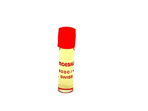 Moebius 8000 Autentico Strumento Di Riparazione Svizzero Per Orologio, Bottiglia Naturale, Oliatore, 1 Ml, Classico