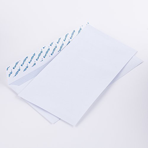 1000 Buste Dl 110 X 220 Mm Bianco 70 G/M² Senza Finestra Autoadesiva (Articolo: E65.10E)