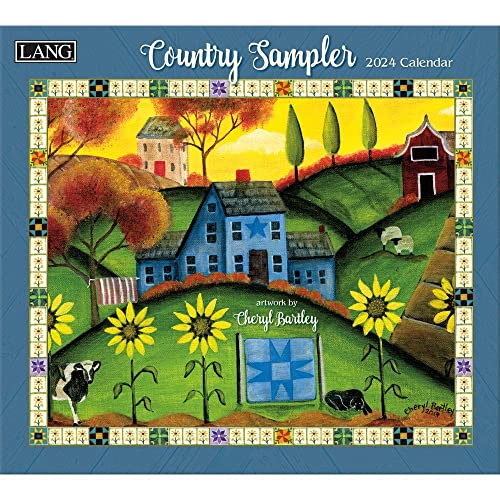 Lang Country Sampler 2024 Calendario Da Parete (24991001906)