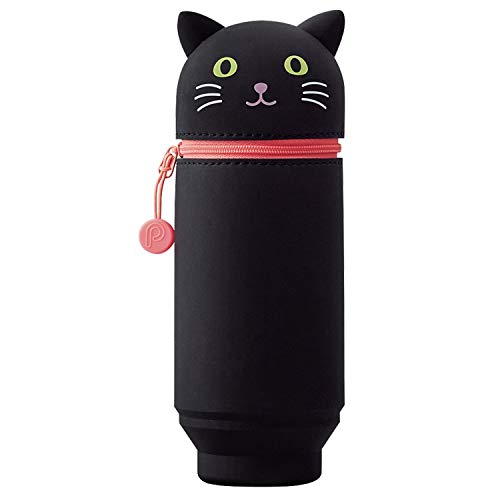 Lihit Lab. Astuccio In Piedi Punilabo, 6 X 21 Cm, A7714-3 Gatto Nero Large: 2.9" X 8.3"