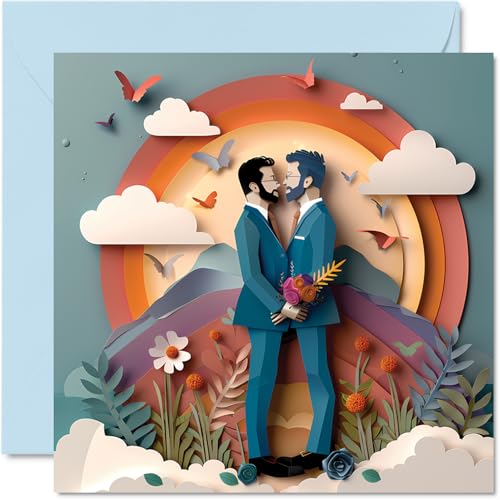 Lgbtq Biglietti Di Nozze Coppie Con Scritta "Have And Hold – Congratulations Happy Engagement Gifts Congrats Well Done 145 Mm Biglietti Di Auguri Matr