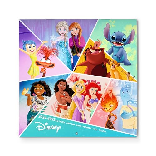 Calendario Disney 2025 | Calendario 2025 Disney | Calendario Famiglia 2025 Da Muro Disney | Life Planner 2025 | Calendario 2025 Da Muro Disney - Edito