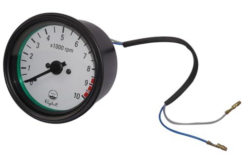Aespares Rpm Tachimetro Bianco Compatibile Con Yamaha Rd250 Rd350