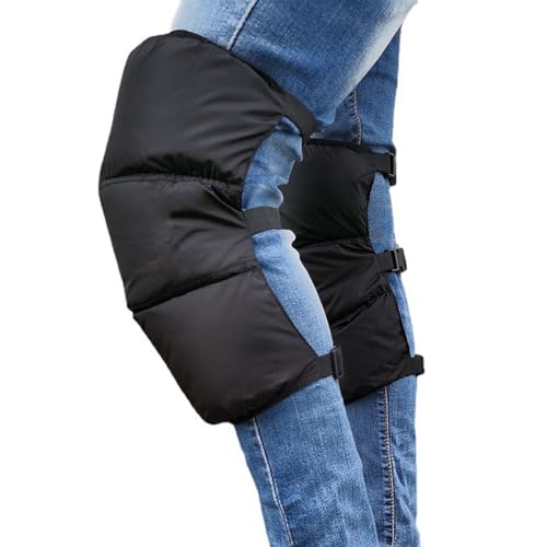 Itoda Ginocchiere Termiche Invernali Per Motocicletta, Scaldamuscoli Leggeri In Giù Per Ginocchia, Antiscivolo, Supporto Da Neve, Antivento, Per Cicli