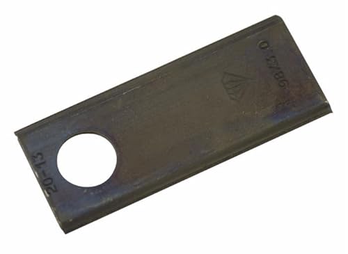Ama Coltello Piegato Destro Per Falciatrice Rotativa – Dimensioni 94X48 Mm, Foro 19 Mm, Compatibile Con Bcs 58031192 25 Pezzi