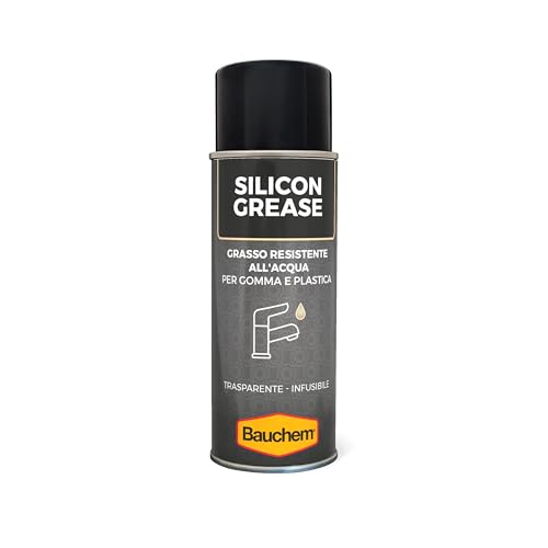 Bauchem Silicon Grease Grasso Spray Al Silicone Idrorepellente Per Gomma E Plastica 400 Ml