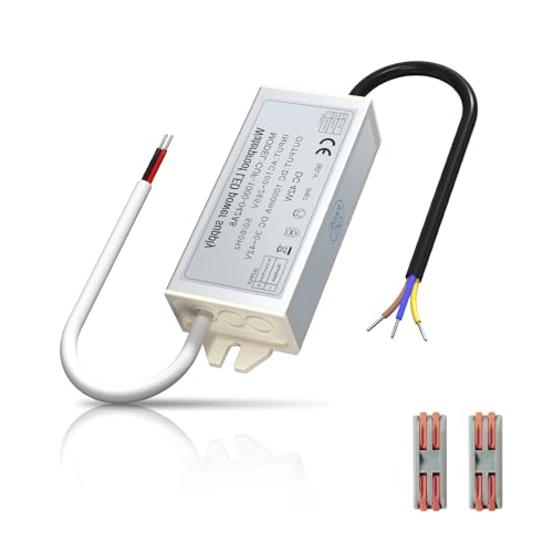 Brightark 42W Trasformatore Led Driver,1000Ma Ip67 Corrente Costante Alimentatore Non Dimmerabile,Trasformatore Per Led Ac200-240V Ac 30-42V Per 120X3
