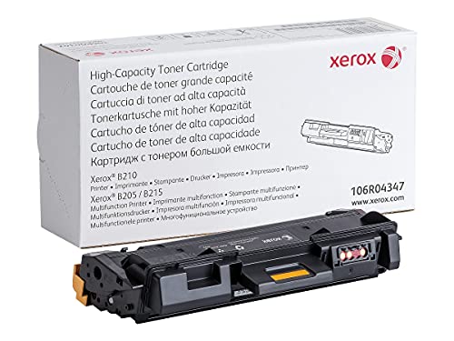 Xerox Genuine B210 / B205 / B215 Standard Capacità Nero Toner Cartridge (3,000 Pagine) - 106R04347