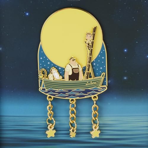 Disney By Loungefly Pin'S Émaillés 3" La Luna Glow In The Dark Limited Edition 8 Cm