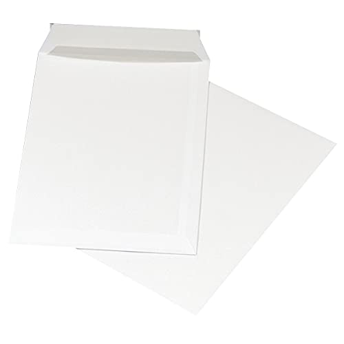 Office Products - Buste Da Lettera Con Nastro In Silicone, Formato C4, 229 X 324 Mm, 90 G/M², 250 Pezzi, Colore Bianco, Formato C4, Peso Superficie (G