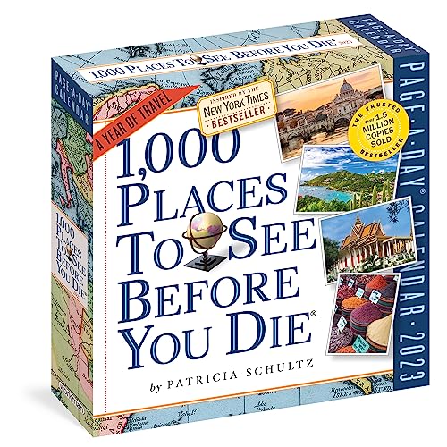1,000 Places To See Before You Die 2023 Calendar: A Year Of Travel