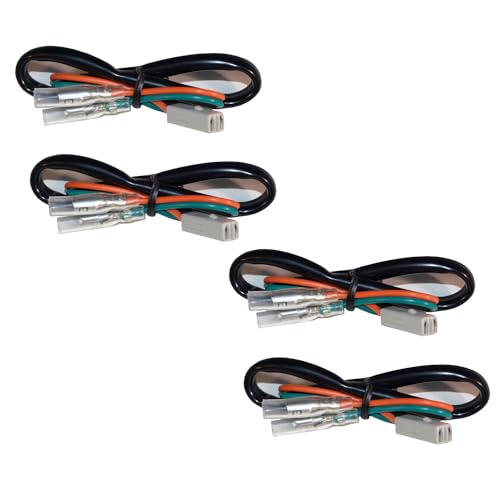 Germany Motorsports Cavo Adattatore Per Frecce Per Cambio Indicatori Di Direzione, Per Alogeni A Led (Kawasaki, 2 Paia)