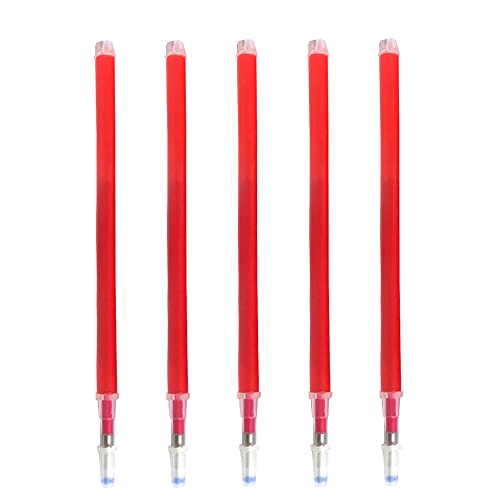 Supertool - 12 Ricariche Per Penne Cancellabili, 0,7 Mm, Rosso
