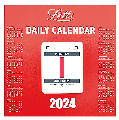 Letts, Calendario Giornaliero 2024 Da Strappare