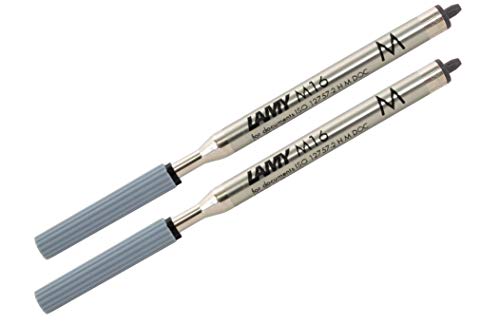 Lamy, Mina Di Ricambio M16 Per Penne A Sfera, Mittel, Nero , 2