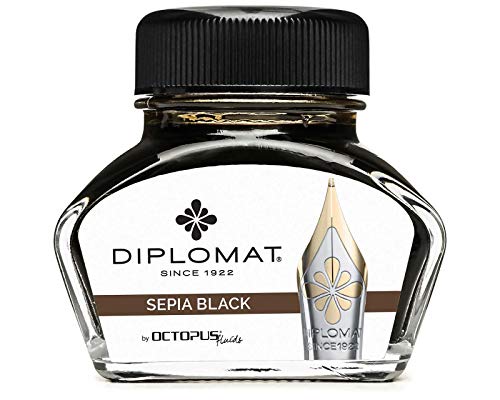 Diplomat Inchiostro In Vetro 30 Ml - Seppia Nero
