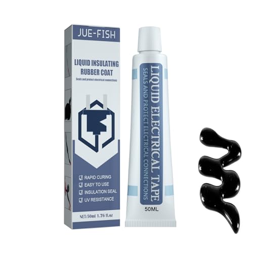 Nastro Isolante Liquido,Sigillante Isolante Impermeabile,Colla Per Nastro Isolante Liquido,Nastro Elettrico Liquido Nero Adatto A Tutti I Tipi Di Comp
