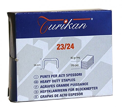 Punti Metallici 23/24 Per Alti Spessori Conf. 1000Pz.