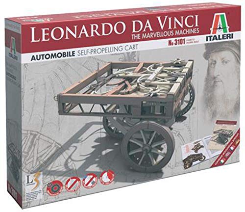 Leonardo Da Vinci - The Marvellous Machines - Self-Propelling Cart - 3101 - Italeri