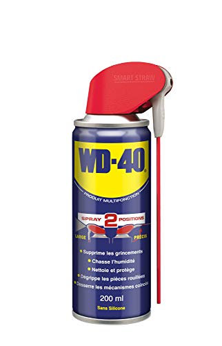 Wd-40 - Prodotto Multiuso, Spray A Doppia Posizione, Senza Silicone, Non Conduttivo, Compatibile Con Plastica, Gomma E Tutti I Metalli, 200 Ml