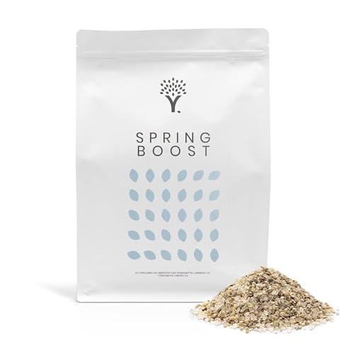 Moowy Spring Boost Concime Prato Primavera Ed Estate 250M² - Fertilizzante Granulare Azotato Per Tappeti Erbosi Con Effetto Rinverdente Immediato, Ino