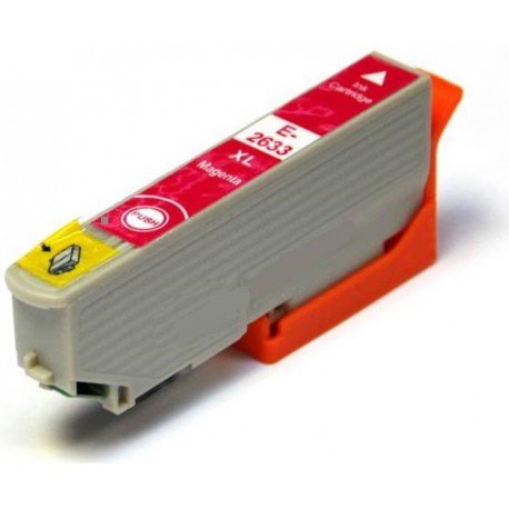 Italy'S Cartridge Cartuccia T2633, Magenta, Compatibile Comchip Per Epson Expression Premium Xp600, Xp605, Xp700, Xp800, 26Xl, 10 Ml
