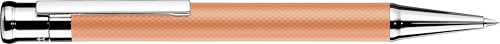 Otto Hutt Design04 934304 - Matita Con Fusto Placcato In Albicocca E Ghigliottina A Quadri, Lunghezza: 13,3 Cm E Un Peso Di 42,1 Grammi, Colore: Nero