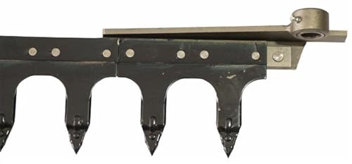 Ama Dentiera Per Falciatrici 12 Denti - Lunghezza 1,75 M, Adattabile Gaspardo Fb 925 21120053, Peso 6,45 Kg, Made In Italy