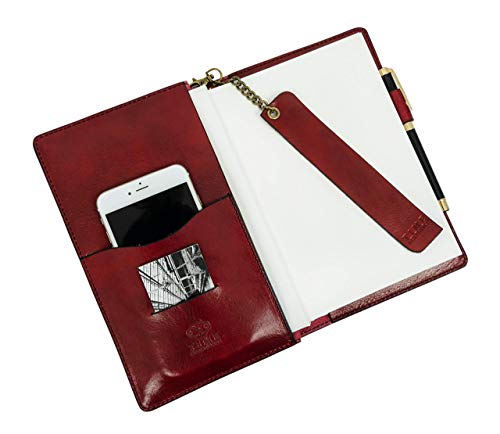 Time Resistance Porta Agenda In Pelle Formato A5 Con Quaderno Da 320 Fogli Bianchi – Diario In Pelle Vintage Realizzato A Mano – Taccuino In Pelle Con