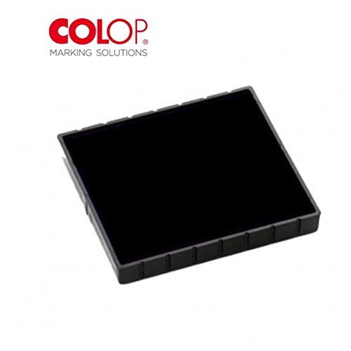 Cuscinetto Q/43 Nero Quadrato Tampone Di Ricambio Per Timbro Colop Q43, 43X43 Mm