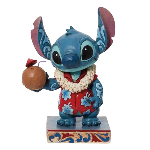 Jim Shore 6011935 - Camicia Hawaiana Con Motivo "Tradizioni Disney"