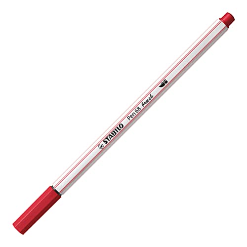 Stabilo Pen 68 - Pennello Rosso Scuro