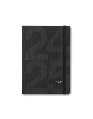 Letts Of London Block - Agenda Accademica 2024/2025, Formato A6, Visualizzazione Settimanale, Colore: Nero