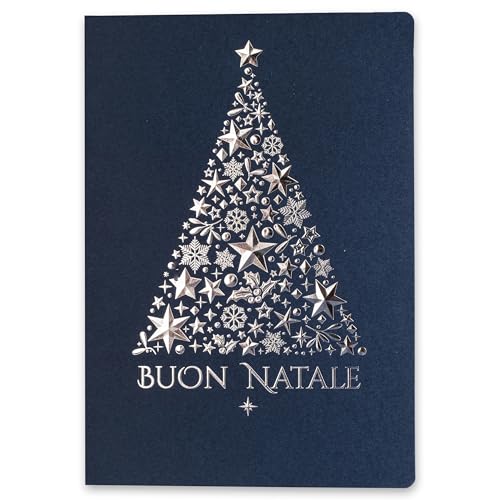Art Nuvo Cartoline Natalizie Con Buste E Inserti - Un Set Di 10 Pezzi Di Esclusive Cartoline Natalizie