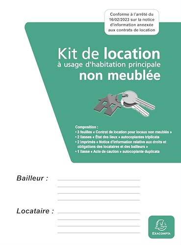 Kit Dossier De Location