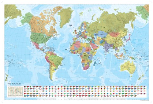 World Political Wall Map