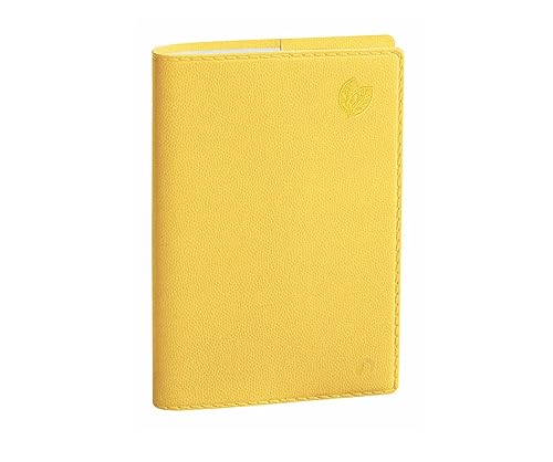 Quo Vadis - Collezione: Equology - Agenda Da Trekking Riciclata - Agenda Civile - Settimanale - Formato: 9 X 12,5 Cm - Colore: Giallo - Anno 2024
