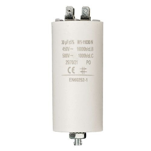 Cablepelado Condensatore Di Avviamento Per Motore Elettrico | Condensatore Permanente | Monofase | 4 Terminali | Adatto Per Pompe, Compressori, Lavatr