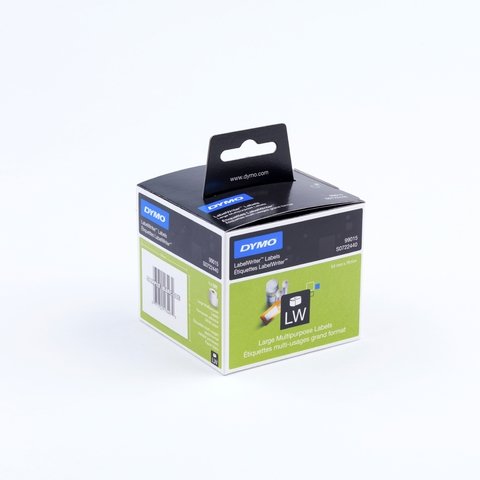 Dymo® Etichetta Labelwriter, Etichette Permanenti In Carta, 54 X 70 Mm, Bianco (320 Pezzi)