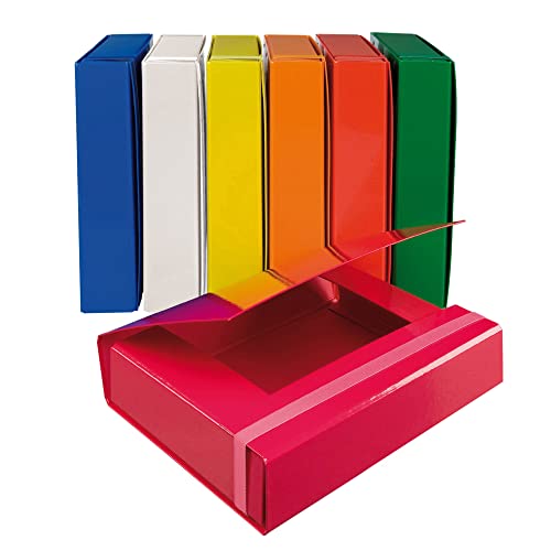 Starline Cartella Progetto Stl5027 Dorso 5Cm C/Elastico Rosso
