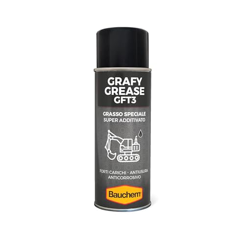 Bauchem Grafy Grease Gft3 Grasso Alla Grafite Resistente Alle Alte Temperature E Carichi Estremi Spray 400 Ml