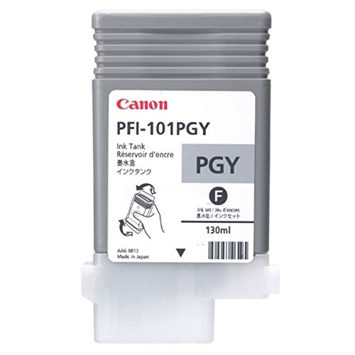 Canon 0893B001 Pfi-101Pgy Cartuccia Inchiostro, Grigio Foto